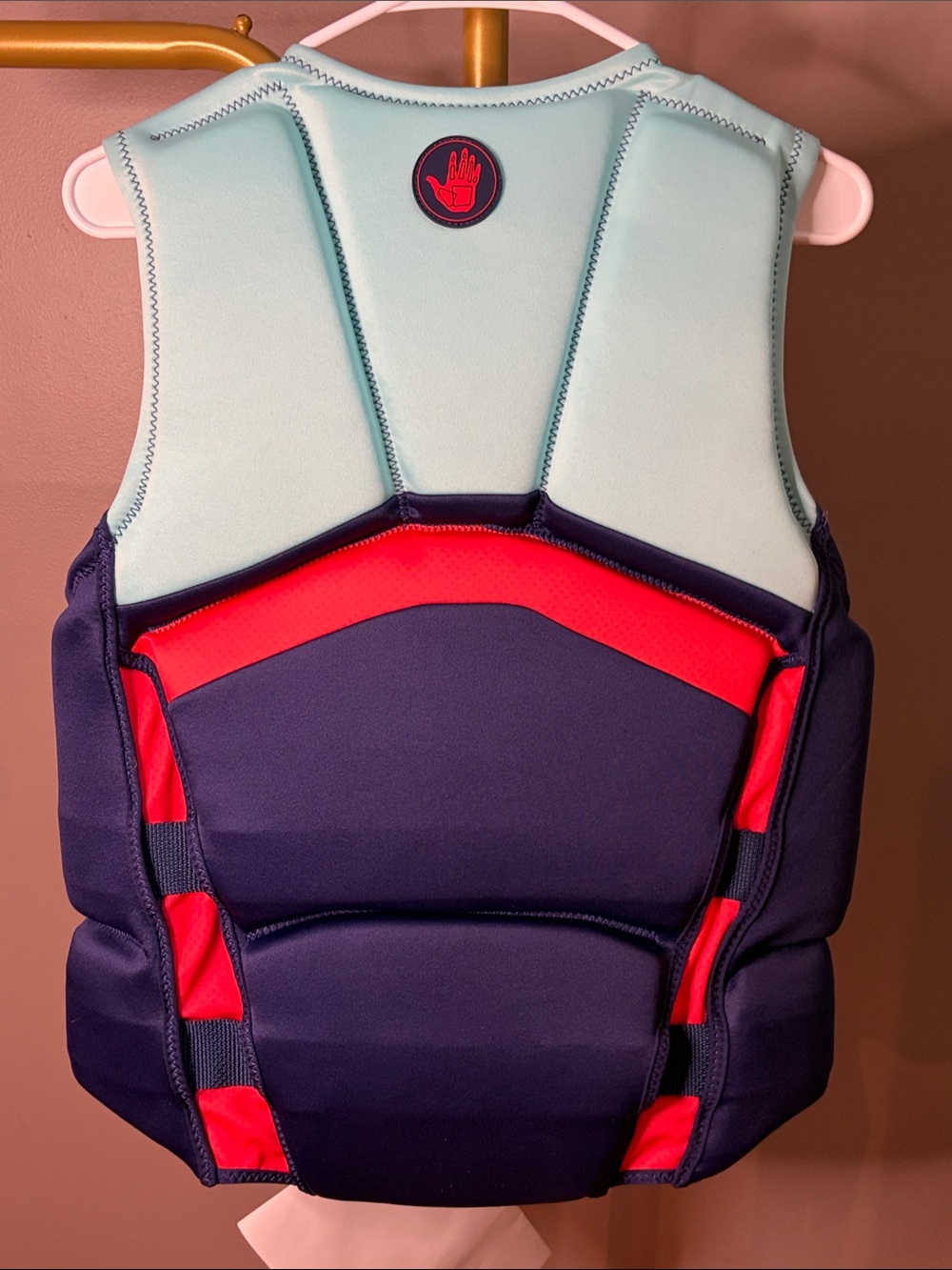 Body Glove - Women's Life Jacket Vest in Teal, Red & Navy - Large - Picture 9 of 11